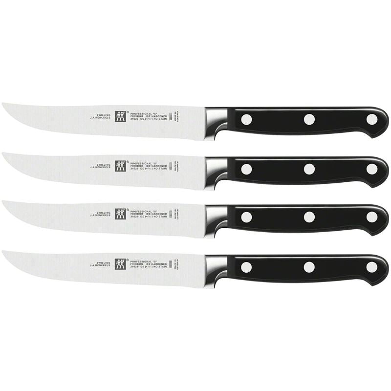 Zwilling J.A. Henckels PROFESSIONAL S 4 Piece Steak 39188-000-0Knife Set