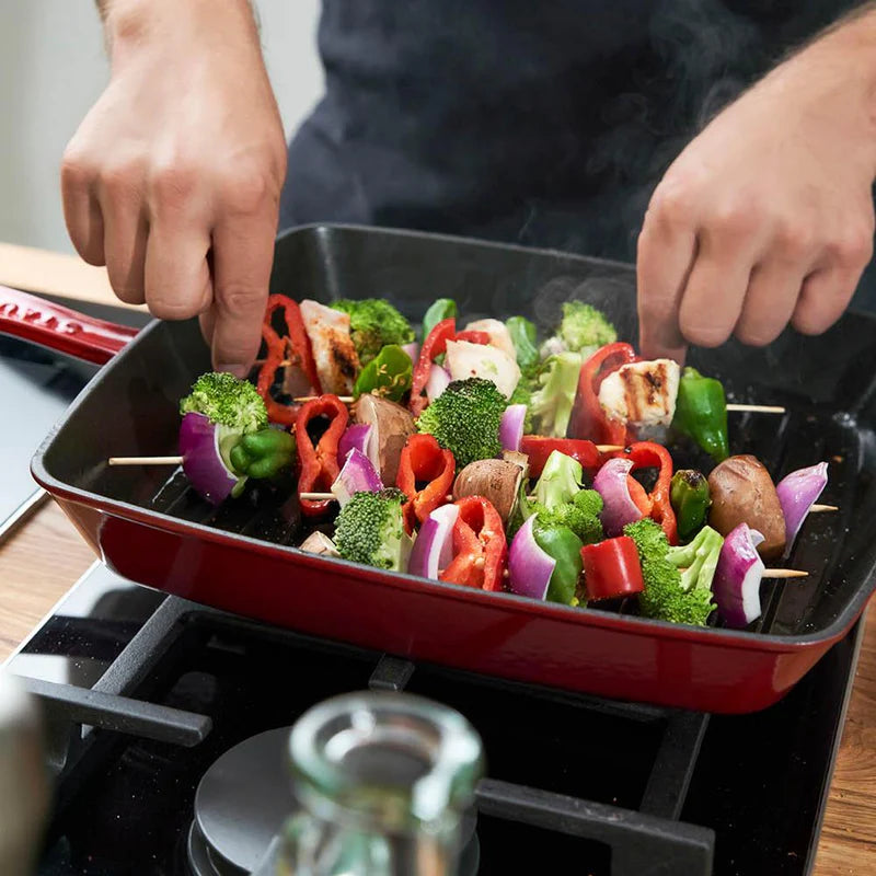 Staub Sartén Americana Cuadrada de Hierro Fundido de 30 cm, 1003315
