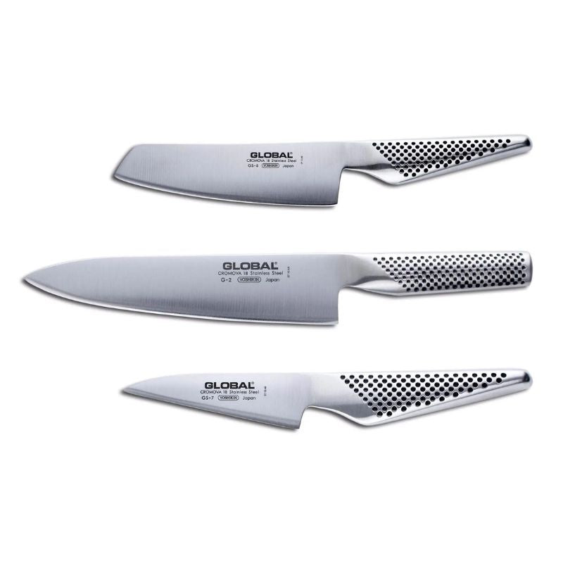 Global Cuchillo gift set, 3 pieces, G-2, GS-5 & GS-7.. G-257