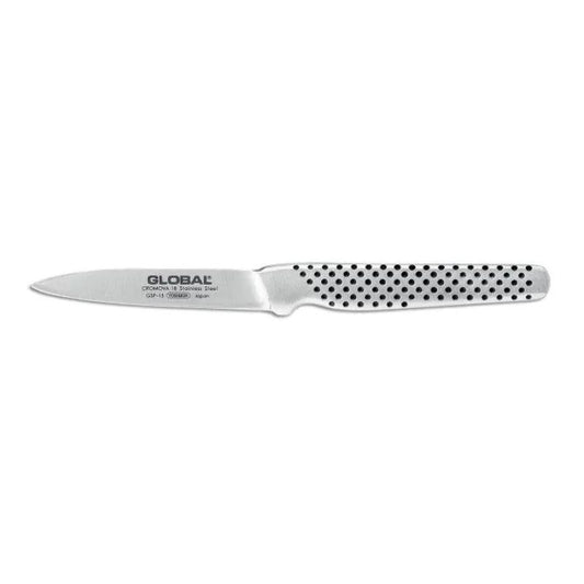 Global Cuchillo Peeling, Plain = Pointed 8 cm, GSF-15