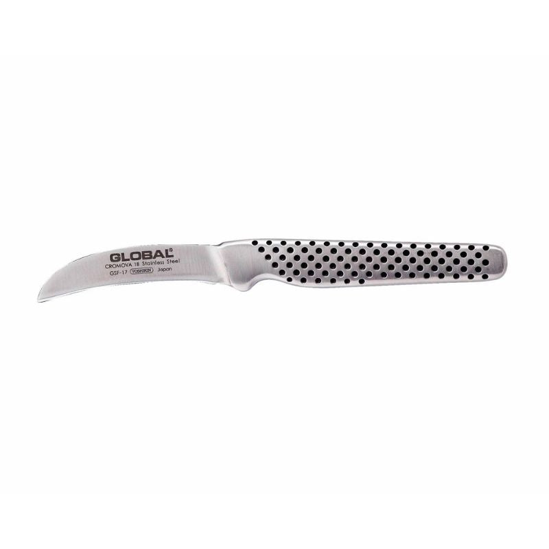 Global Cuchillo Pelador Curvo de 6cm, GSF-17