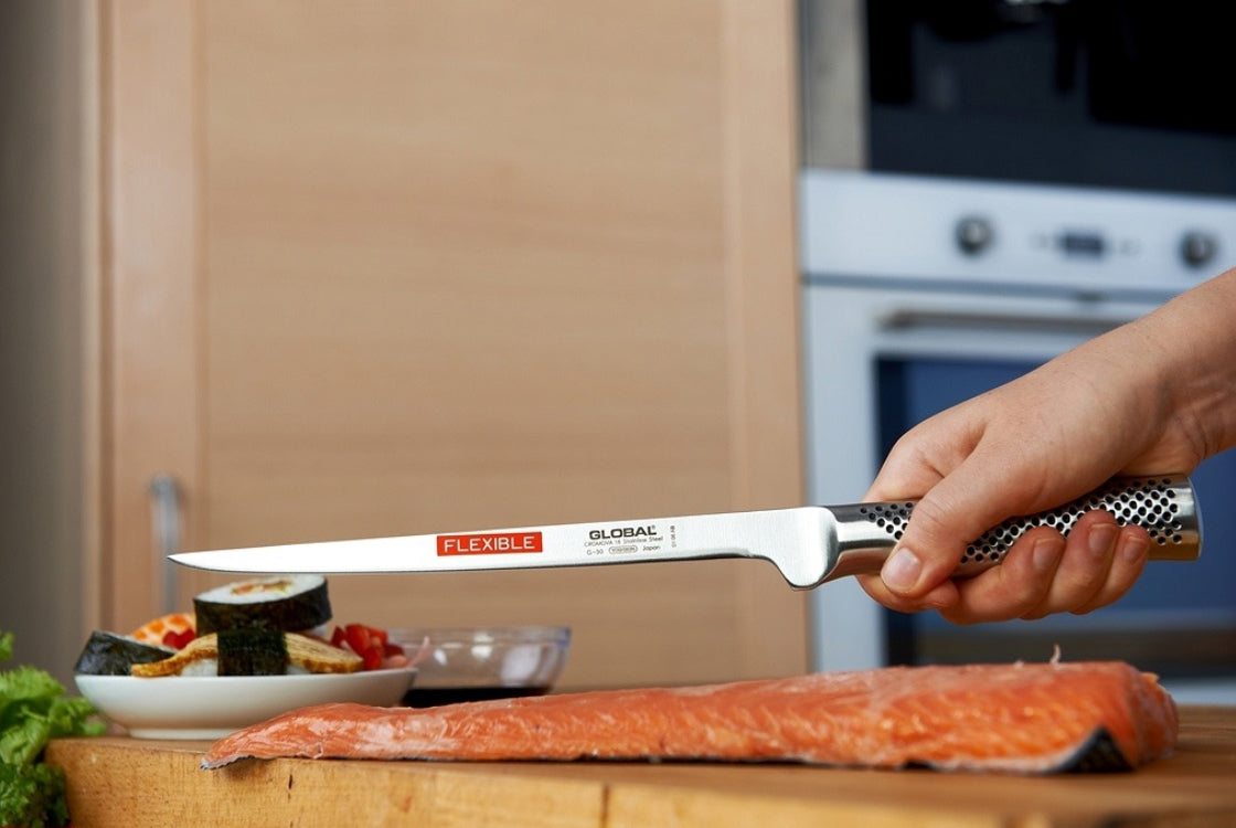 Global Cuchillo Swedish Fillet 21cm, G-30
