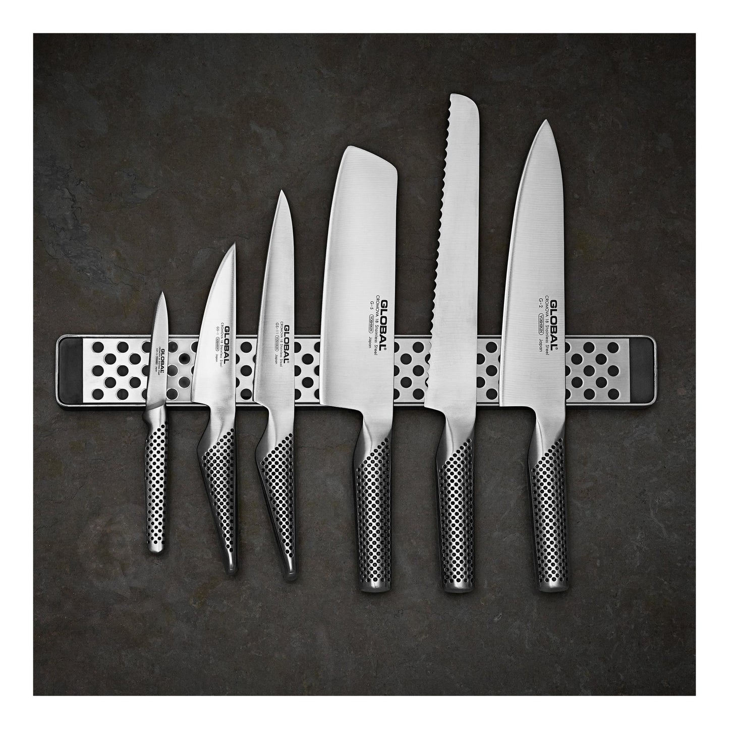 Global Rack Magnetico de Cuchillos, 41cm y 51cm