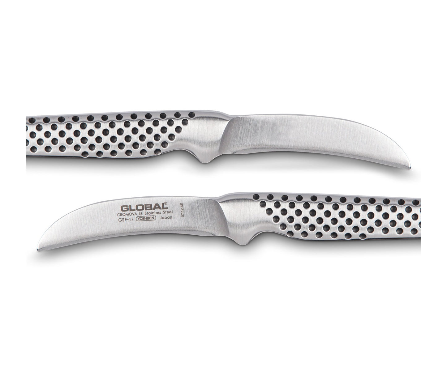 Global Cuchillo Pelador Curvo de 6cm, GSF-17