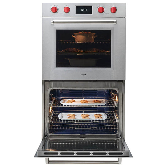 Horno de Pared Eléctrico Wolf Doble Inteligente de 30" ft. de Hornos de Convección Dual Verticross DO30PM/S/PH