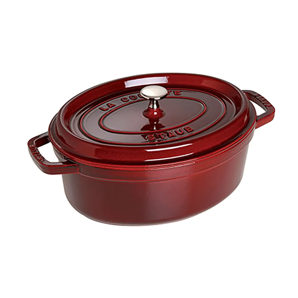 Staub Cocotte ovalada 7qt, 33 cm, COLORES VARIADOS