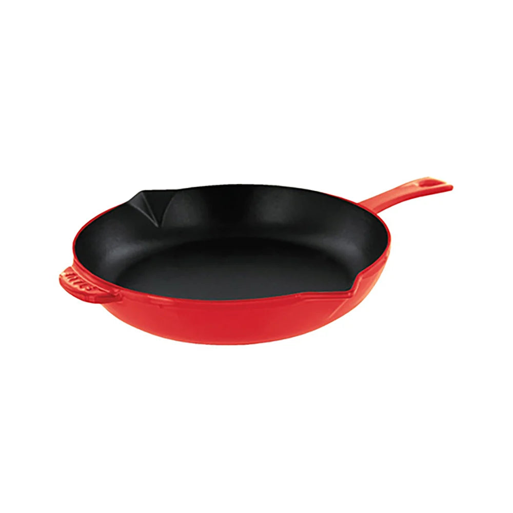 Staub Sartén con vertedor de hierro fundido 26 cm, COLORES VARIADOS