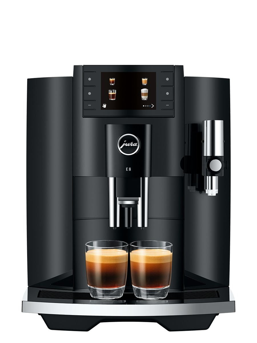 JURA – E6 Superautomática Espresso, Compacta 29 cm, Platino image 0