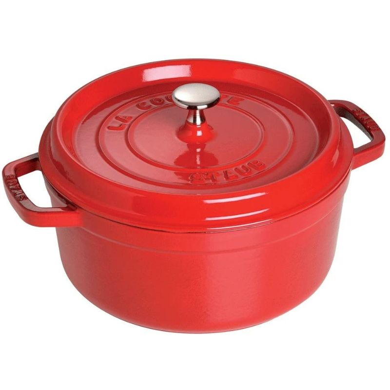 Staub Cast Iron Round Cocotte 22 cm/ 2.75 qt, COLORES VARIADOS