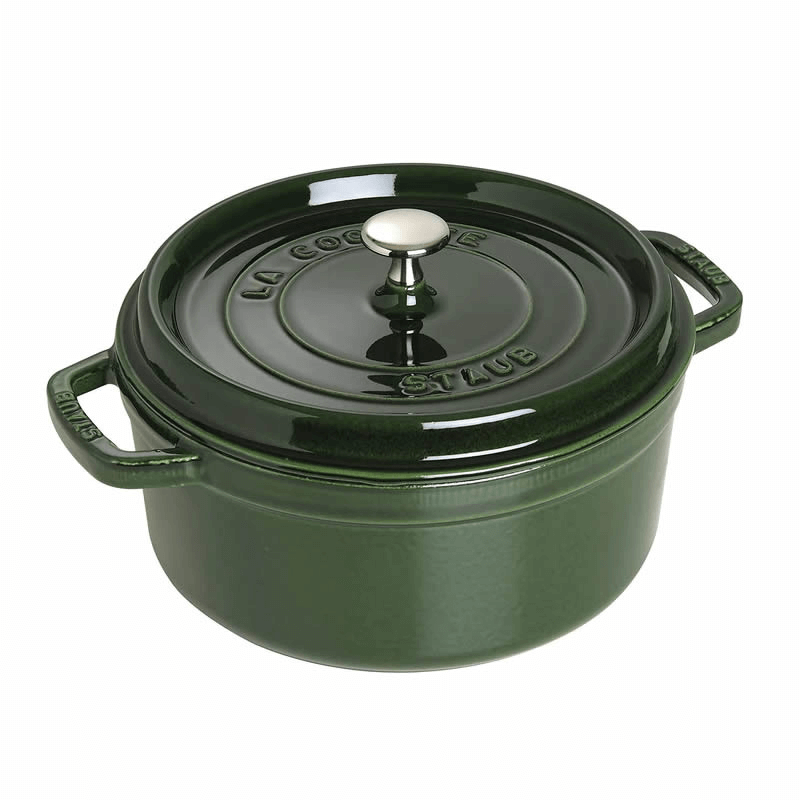 Staub Cast Iron Round Cocotte 26cm / 5.55qt, COLORES VARIADOS