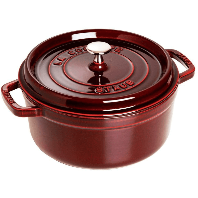 Staub Cast Iron Round Cocotte 26cm / 5.55qt, COLORES VARIADOS