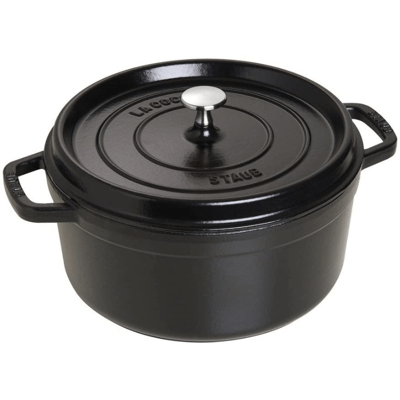 Staub Cast Iron Round Cocotte 26cm / 5.55qt, COLORES VARIADOS