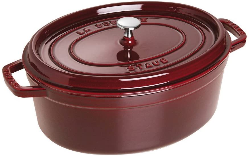 Staub Cast Iron Oval Cocotte COLORES Y TAMAÑOS VARIADOS