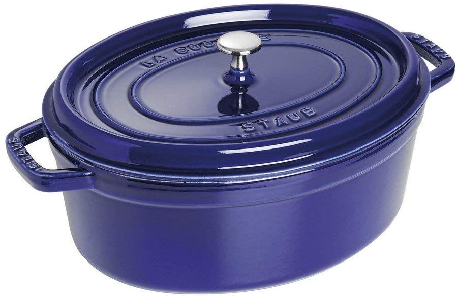 STAUB① Staub Cast Iron Oval Cocotte COLORES Y TAMAÑOS VARIADOS – La