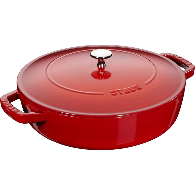 Staub Saute pan Chistera lid round 28cm, COLORES VARIADOS