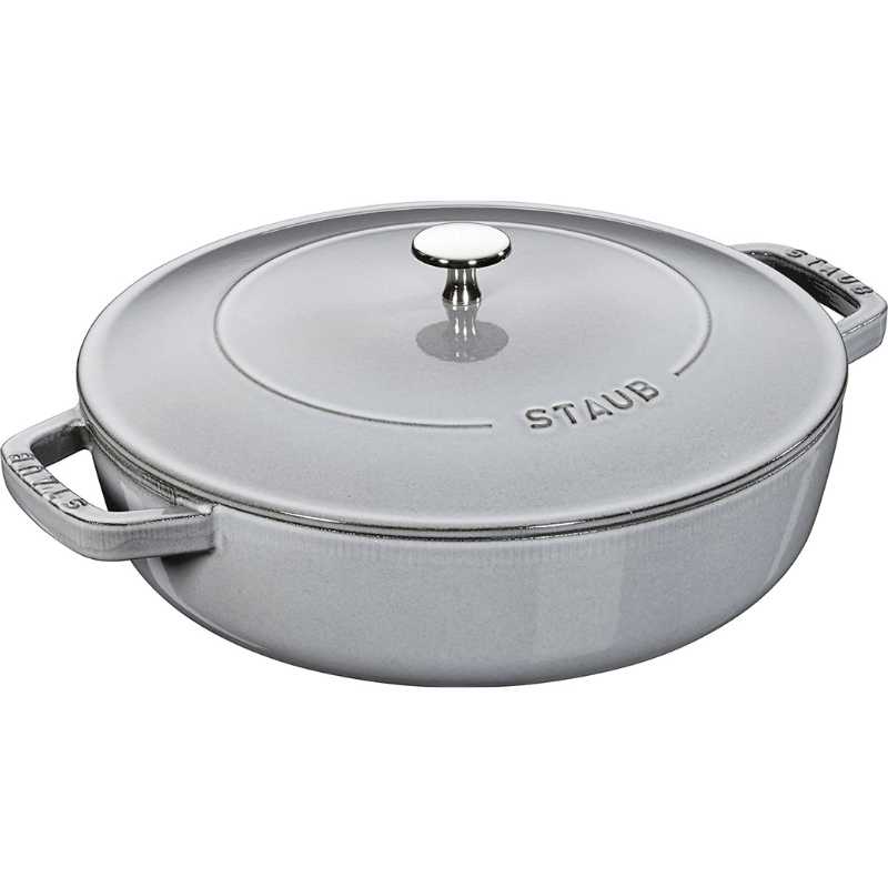 Staub Saute pan Chistera lid round 28cm, COLORES VARIADOS