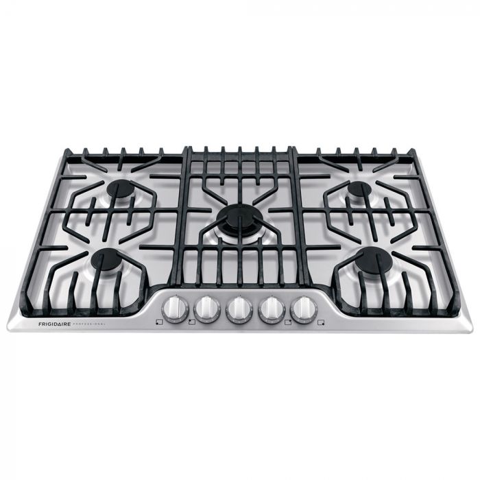 FRIGIDAIRE Placa de cocina profesional a gas de 30 pulgadas, acero inoxidable, FPGC3077RS