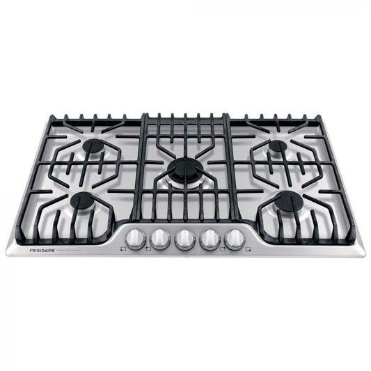 FRIGIDAIRE Placa de cocina profesional a gas de 30 pulgadas, acero inoxidable, FPGC3077RS