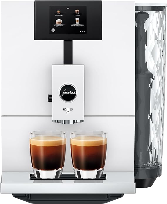 Jura Coffee Machine ENA 8 - Full Nordic White  (NAC) - 120V/60Hz, 15495