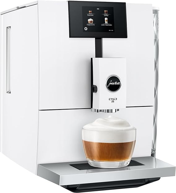 Jura ENA 8 - Full Nordic White Coffee Machine (NAC) - 120V/60Hz 15495