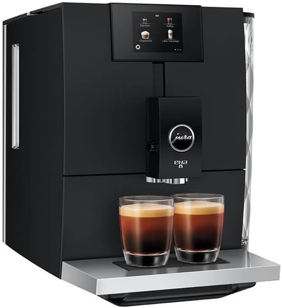 Jura Coffee Machine ENA 8 - Full Metropolitan Black (NAC) - 120V/60Hz, 15496