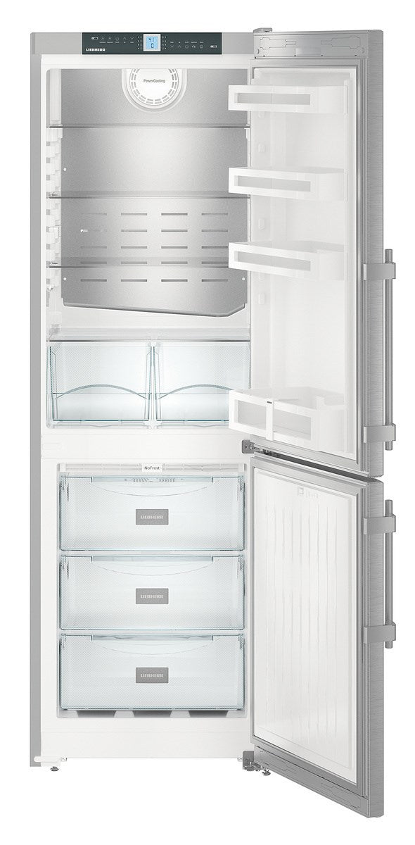 LIEBHERR - Refrigerador/Congelador de 24" NoFrost - Acero Inoxidable image 3