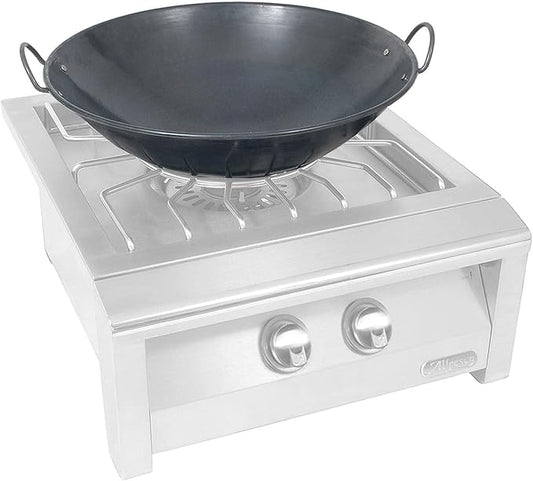 Wok comercial Alfresco de 22 pulgadas para olla eléctrica Versa - AXEVP