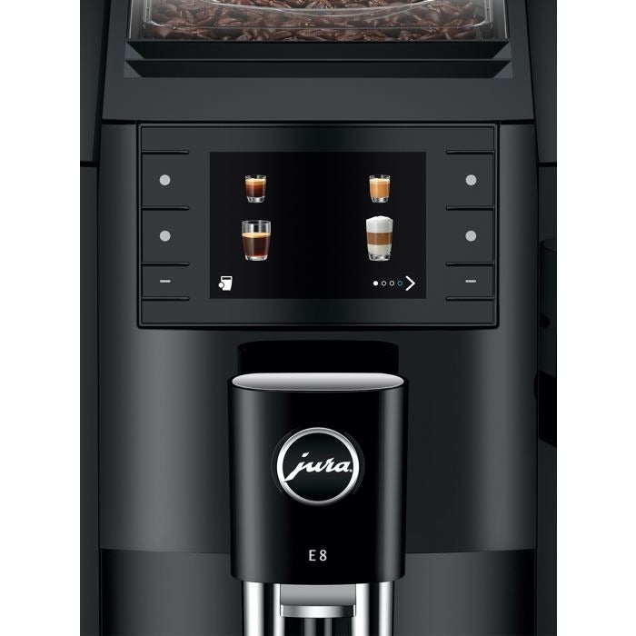 JURA – E6 Superautomática Espresso, Compacta 29 cm, Platino image 5