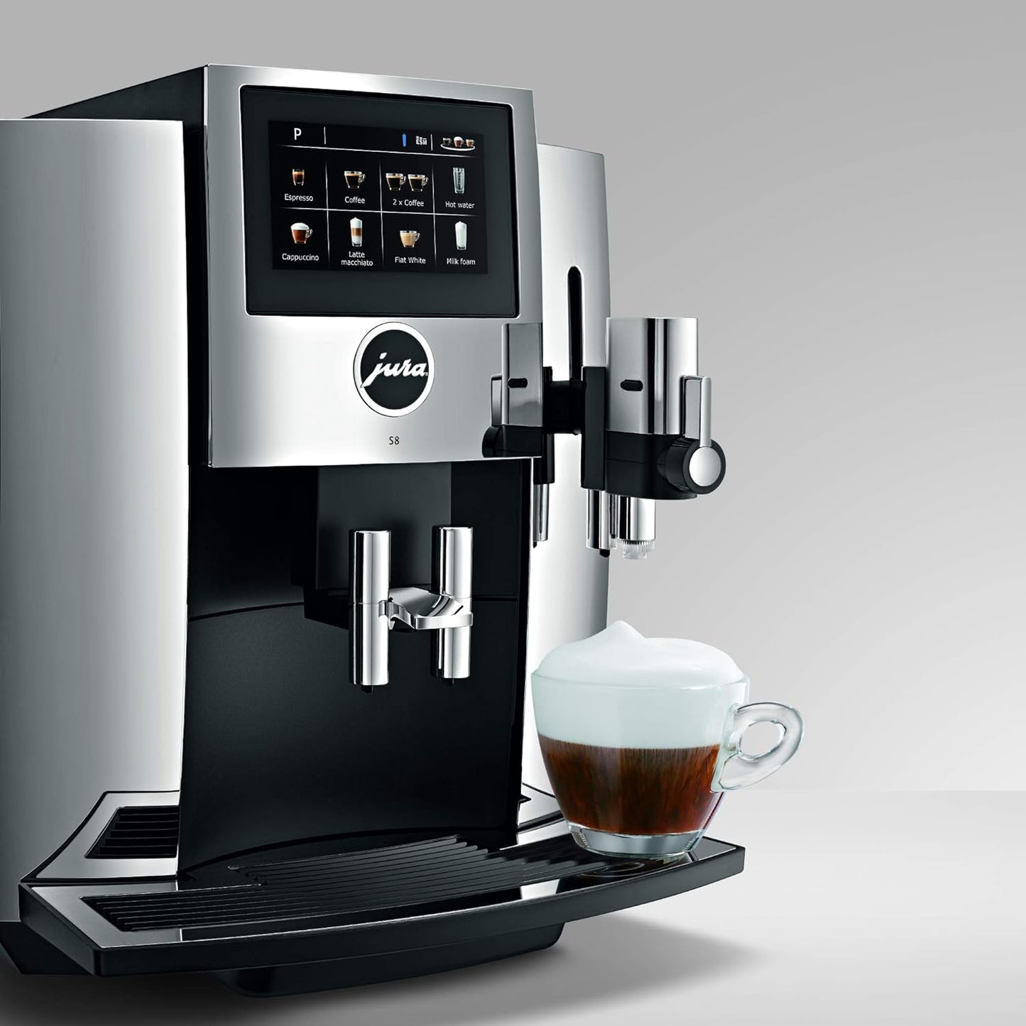 JURA S8 Coffe Machine Chrome 120/60 HZ 15212