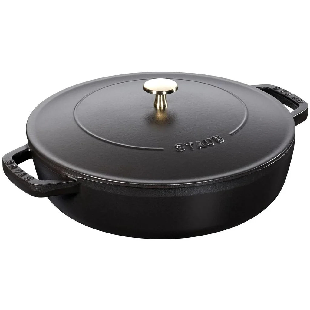 Staub Asador con Estructura de Gota Chistera - 3.7 L - Hierro Fundido COLORES VARIADOS