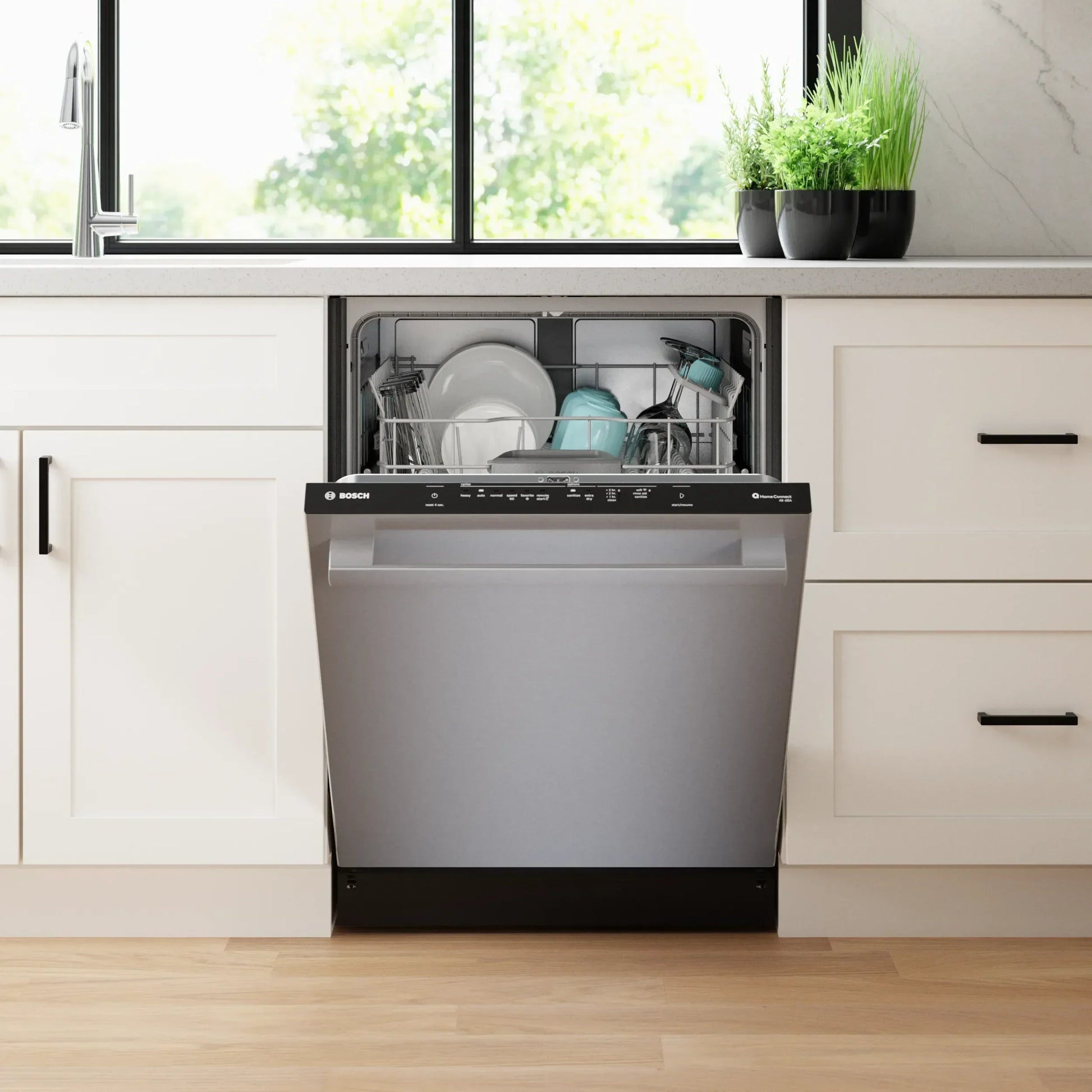 BOSCH – Lavavajillas 24'' Serie 100 – 15 servicios, Tercera bandeja, 46 dBA image 6