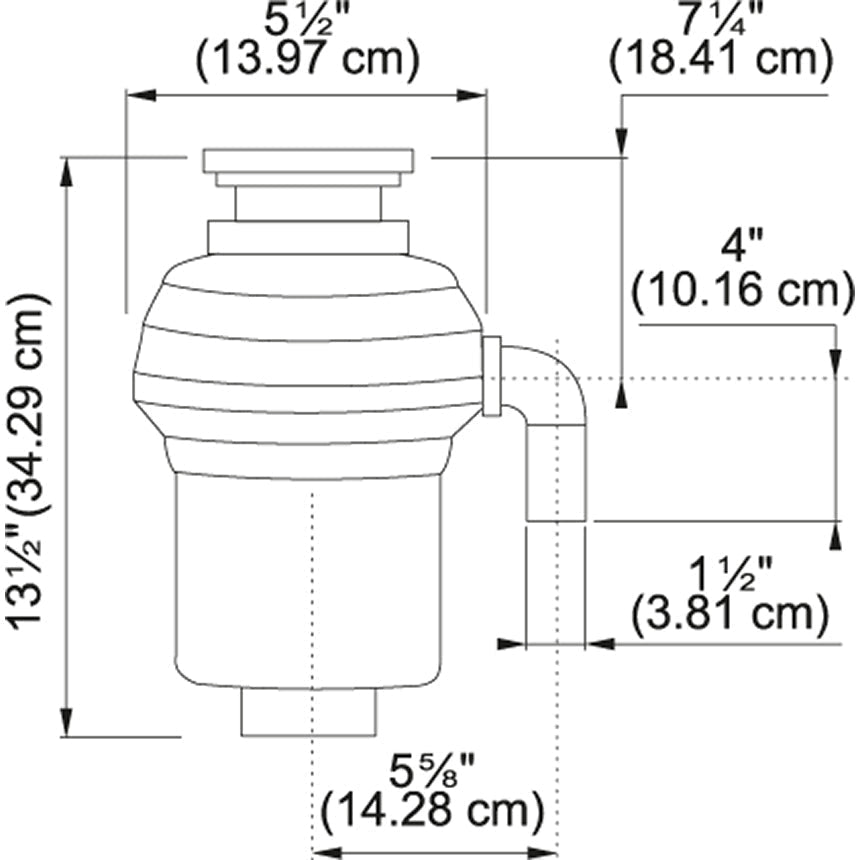 KINDRED - Triturador de alimentos de 1/2 hp image 1