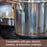 "All-clad 10-Piece Set  6108 SS, 6110 SS, 6202 SS, 6203 SS, 6403 SS, 6508 SS" 8400002116