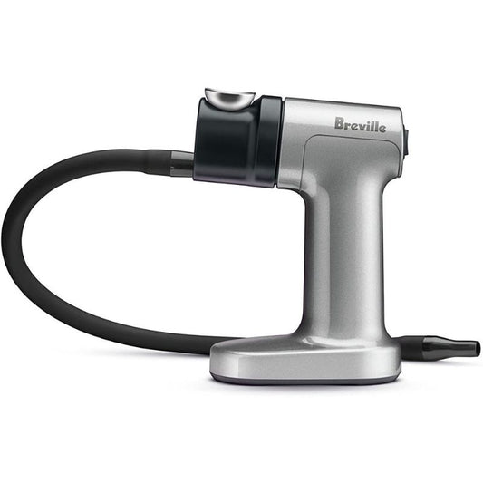 Breville Smoking Gun Food Smoker, Silver/Black - Pistola para ahumar alimentos BSM600SIL