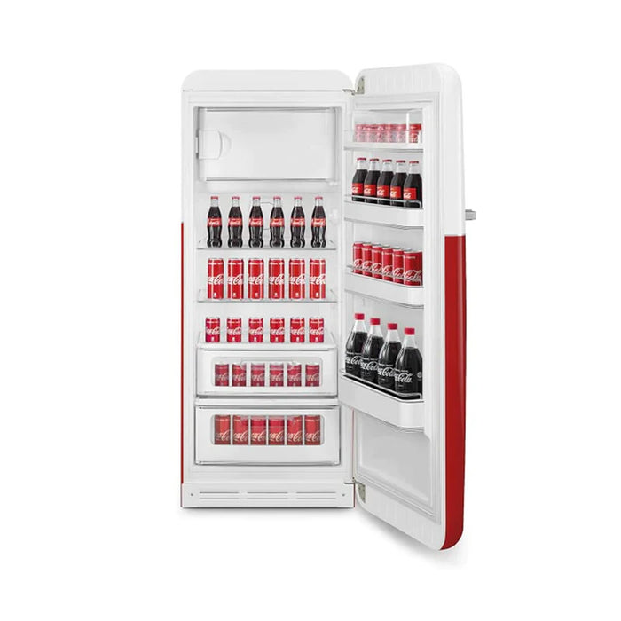 Smeg 50's Retro Series Refrigerador - 24", Coca Cola FAB28URDCC3