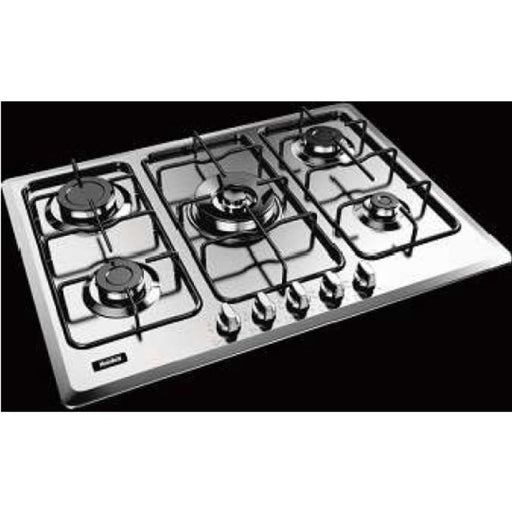 Fulgor Milano Gas Cooktops 30 Built-in; Electronic ignition; Steel knobs; Cast iron trivets LP PC 705 GX/1