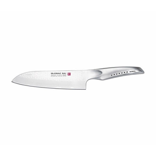 GLOBAL CUCHILLO GLOBAL SAI SERIE SAI-03 SANTOKU 19CM