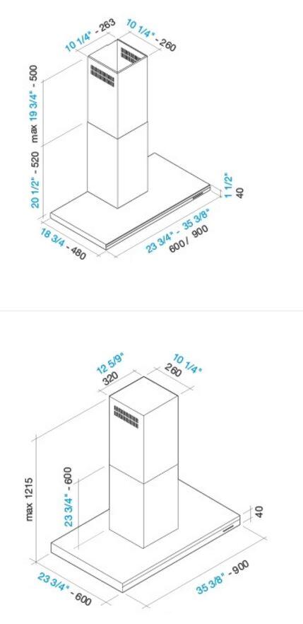 FALMEC - Campana de pared, 36" image 3