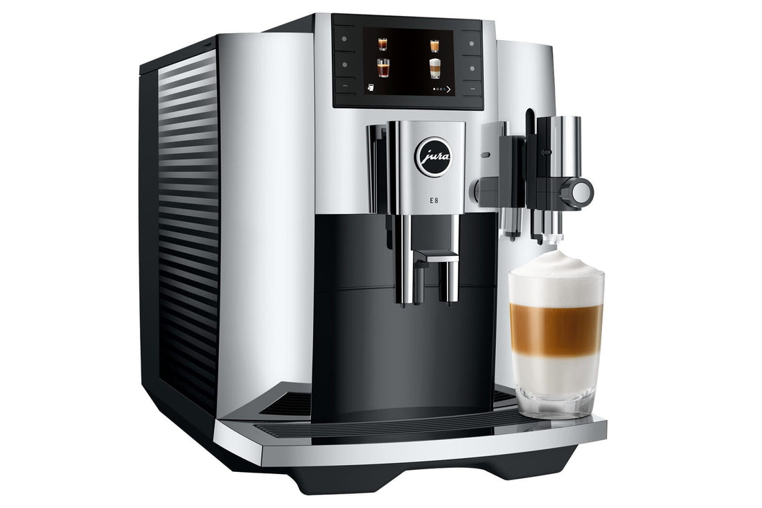 JURA – E8 Máquina de café de superautomática, Compacta 29 cm, Negro image 0