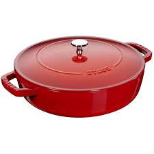 Staub Asador con Estructura de Gota Chistera - 3.7 L - Hierro Fundido COLORES VARIADOS