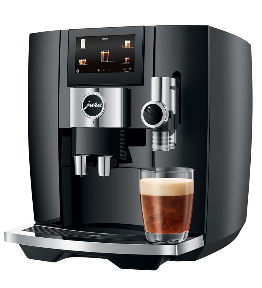 Jura J8 Coffee Machine - Piano Black - 120V/60Hz 15557