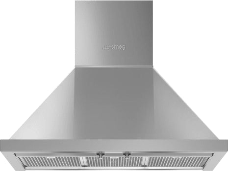 Smeg Campana de Pared Chimenea de 30 Pulgadas con Opción de Recirculación, KPF30UX