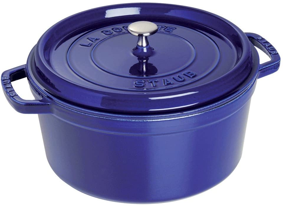 Staub Cast Iron Round Cocotte 22 cm/ 2.75 qt, COLORES VARIADOS