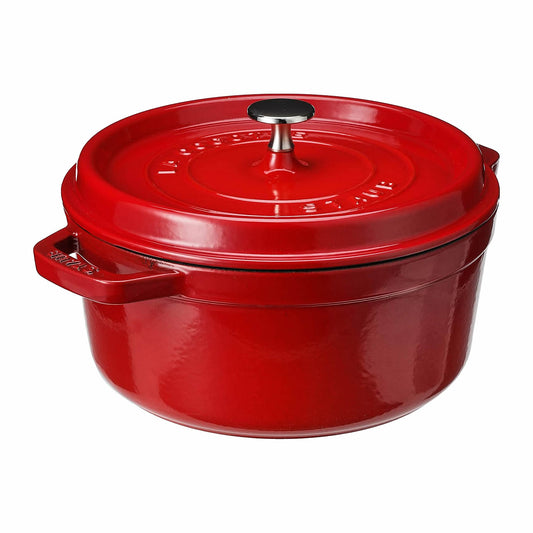 Staub Cast Iron Round Cocotte 24cm / 4qt, COLORES VARIADOS