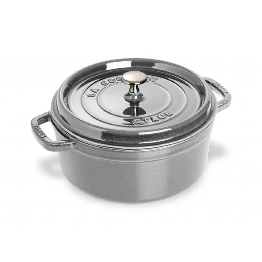 Staub Cast Iron Round Cocotte 24cm / 4qt, COLORES VARIADOS
