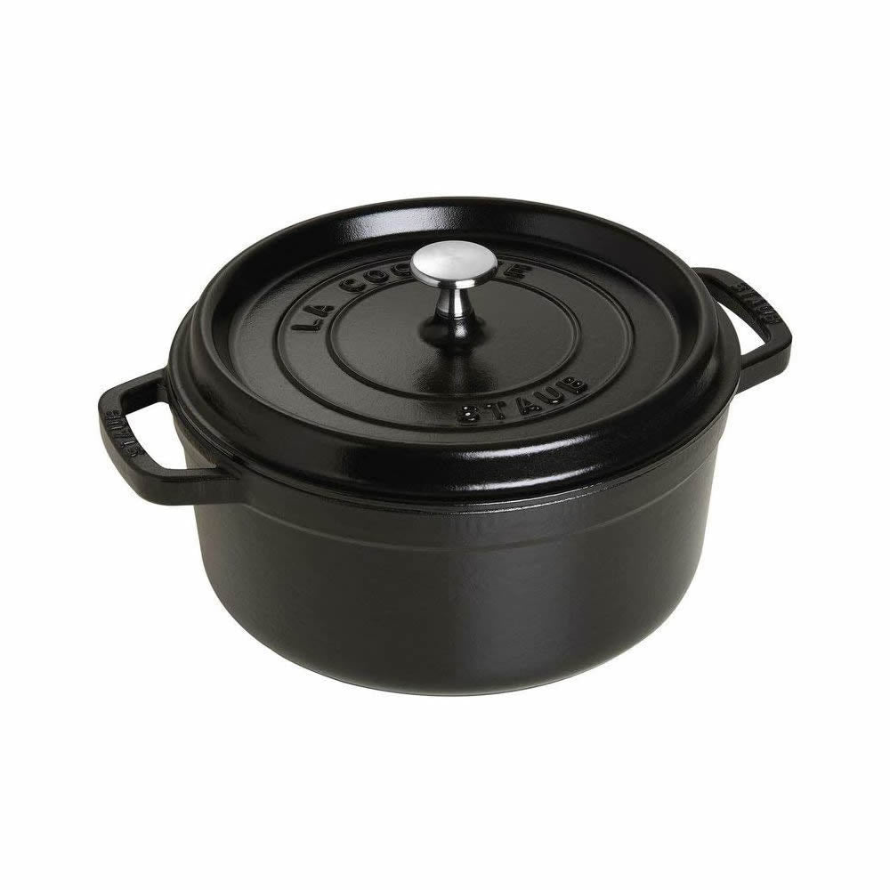 Staub Cast Iron Round Cocotte 24cm / 4qt, COLORES VARIADOS
