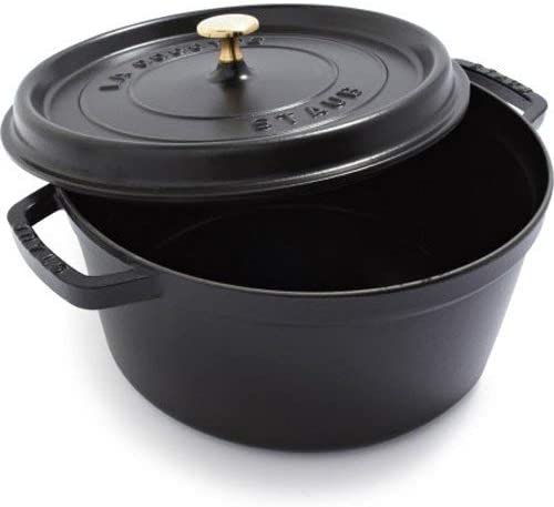 Staub Cast Iron Round Cocotte 26cm / 5.55qt, COLORES VARIADOS