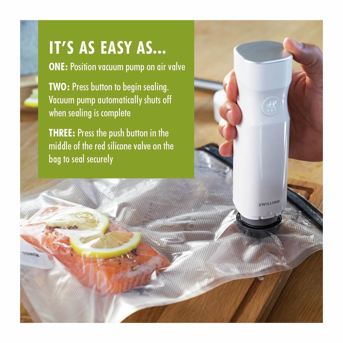 Zwilling Fresh & Save Vacuum bags set 10-pcs TAMAÑOS VARIADOS