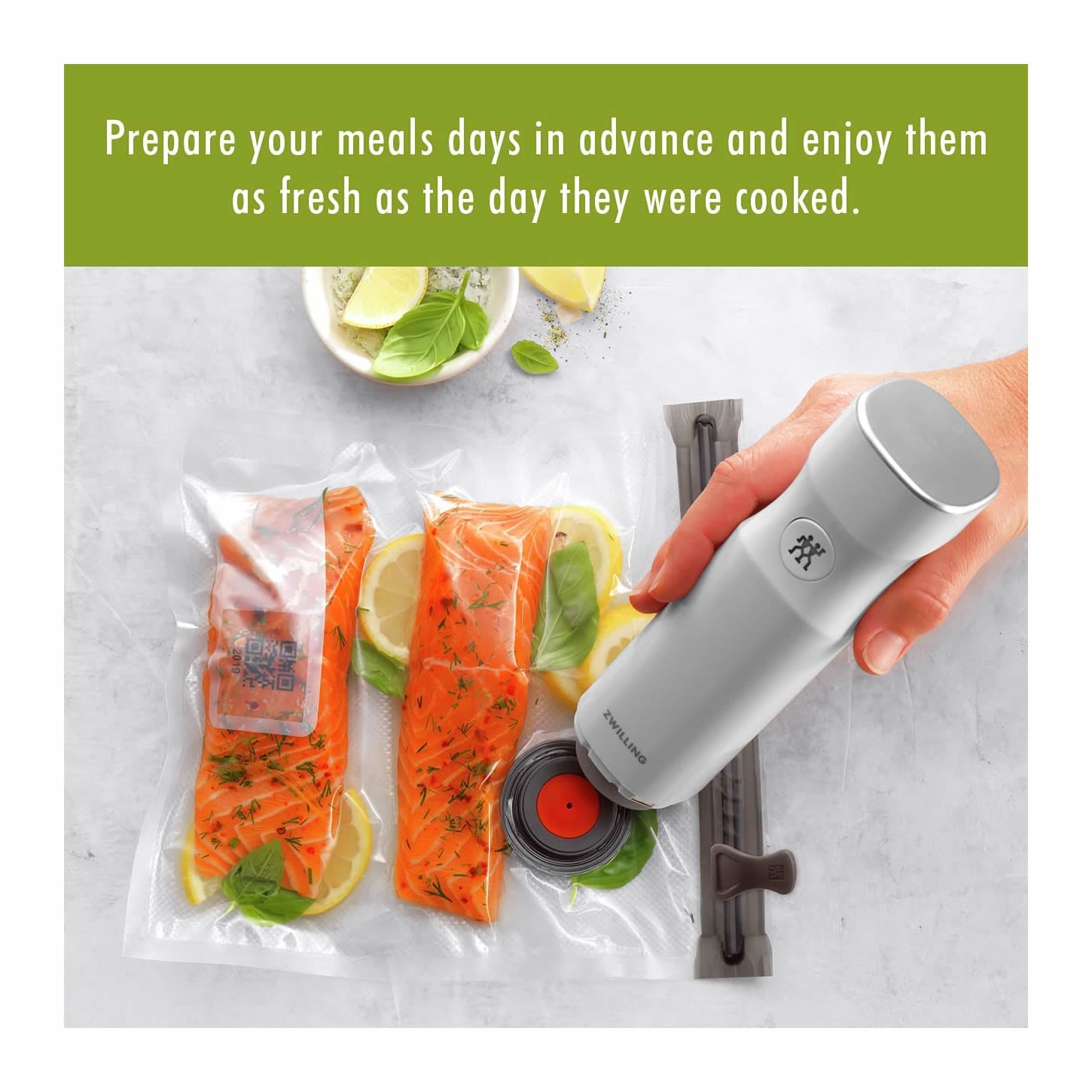 Zwilling Fresh & Save Vacuum bags set 10-pcs TAMAÑOS VARIADOS