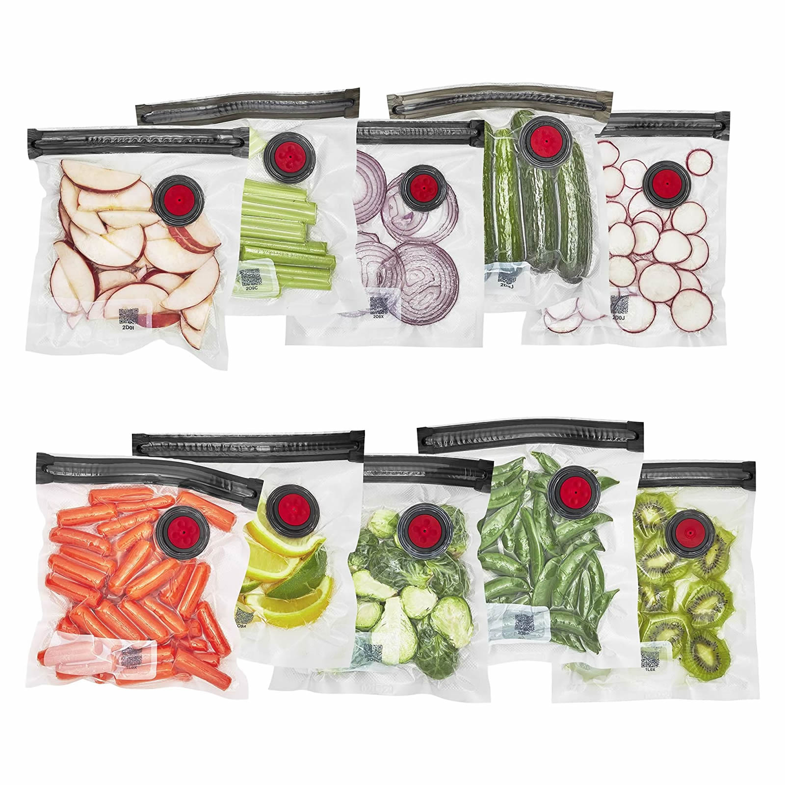 Zwilling Fresh & Save Vacuum bags set 10-pcs TAMAÑOS VARIADOS